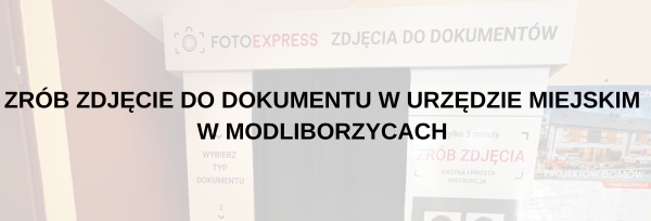 Zrób zdjęcie do dokumentu w Urzędzie Miejskim w Modliborzycach