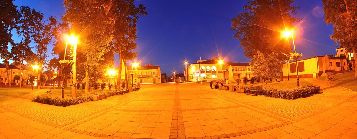 Rynek w Modliborzycach